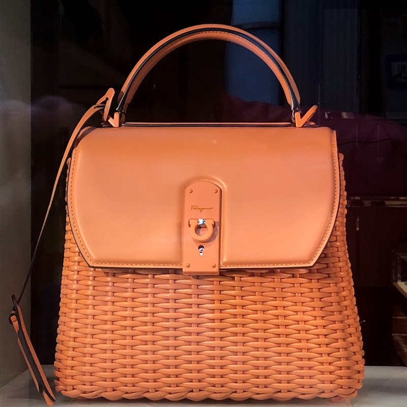 Striped Tote Bag